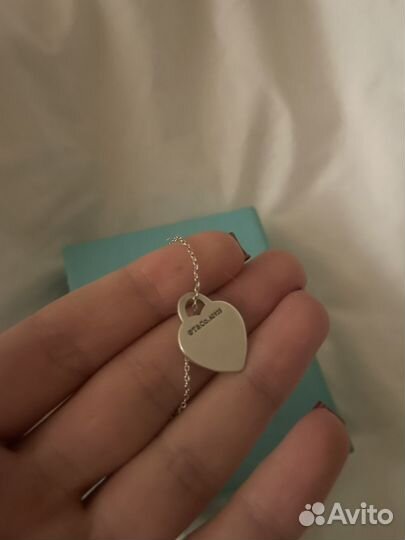 Подвеска tiffany сердце