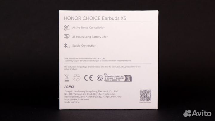 Новые TWS наушники Honor Choice Earbuds X5