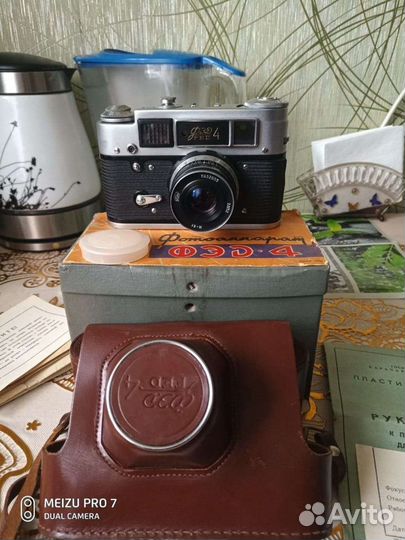 Фотоаппараты коллекционные фэд4, 3, 1