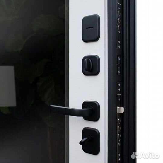 Дверь входная Ньюкасл с зеркалом