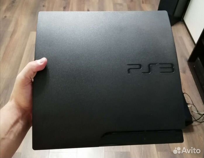 Прошитая Sony PS3, 60 игр, 2 геймпада, мув, камера