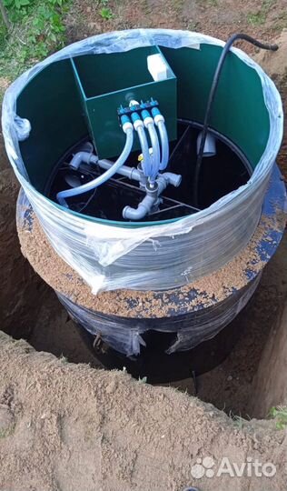 Септик под ключ без откачки