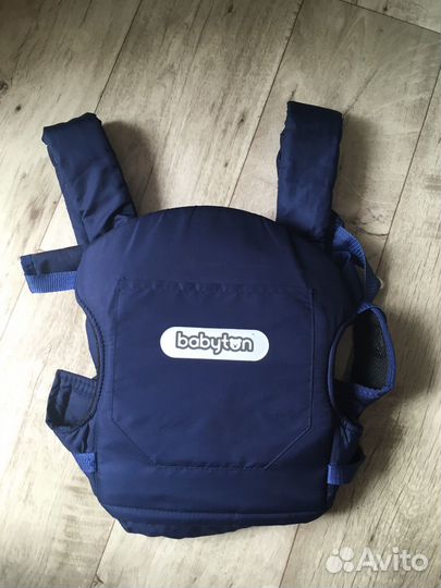 Рюкзак переноска кенгуру babyton blue