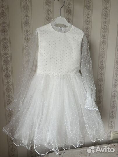 Детское нарядное платье 122 размер