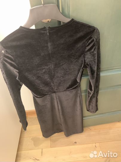 Guess платье бархатное 13-13 л