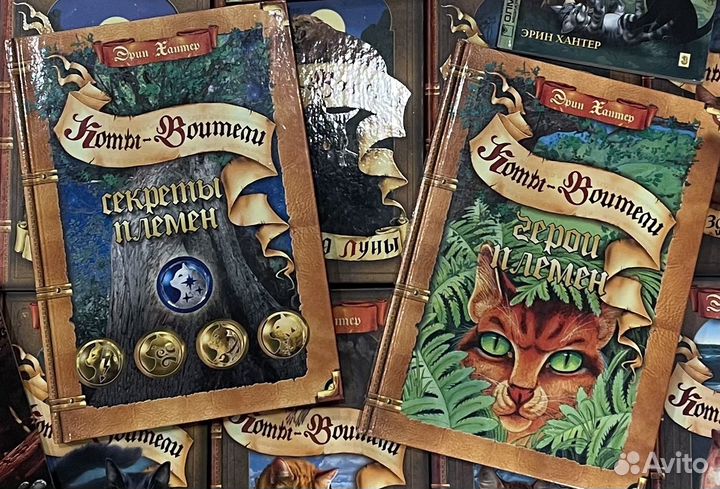 Книги Коты Воители, путеводители