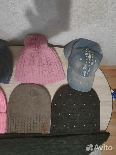 Шапка и снуд для девочки 54 56