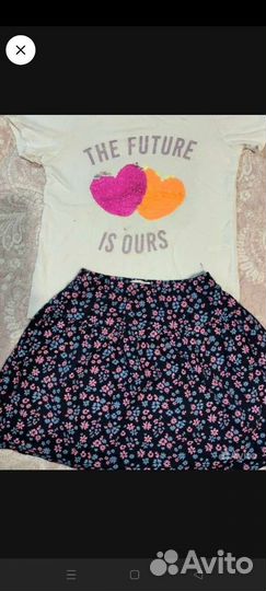 Детские вещи пакетом для девочек 122 128