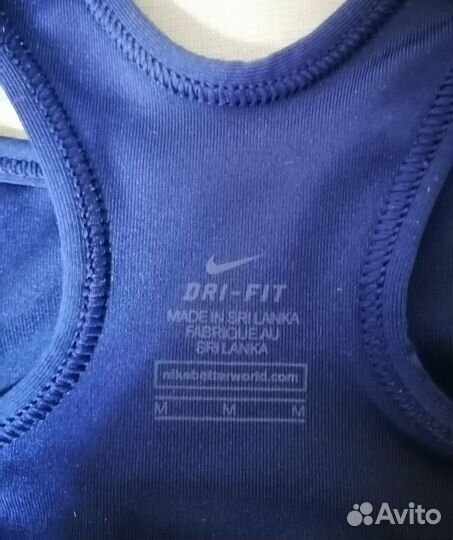 Спортивный топ бра nike