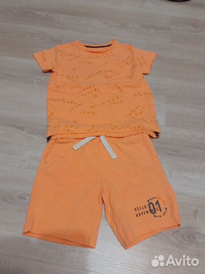 Пакет одежды на мальчика 104-110