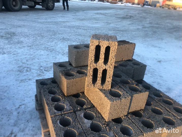 Керамзитобетонный блок