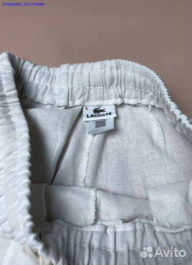 Шорты льняные Lacoste