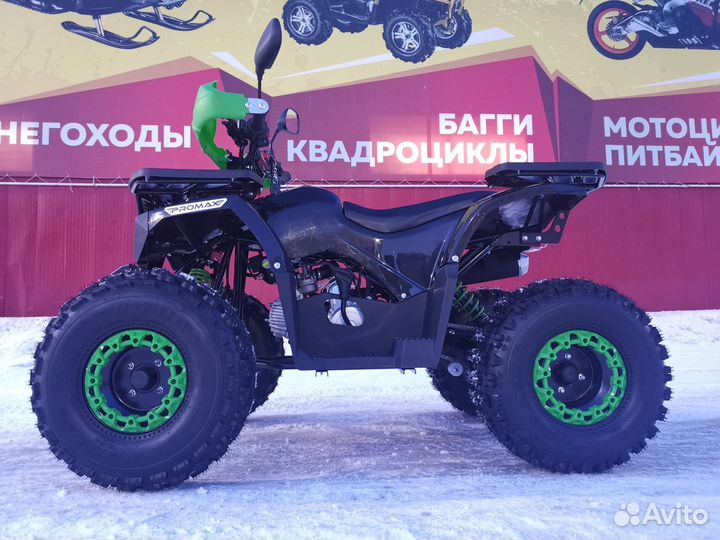 Квадроцикл promax wild 175 LUX В черном цвете