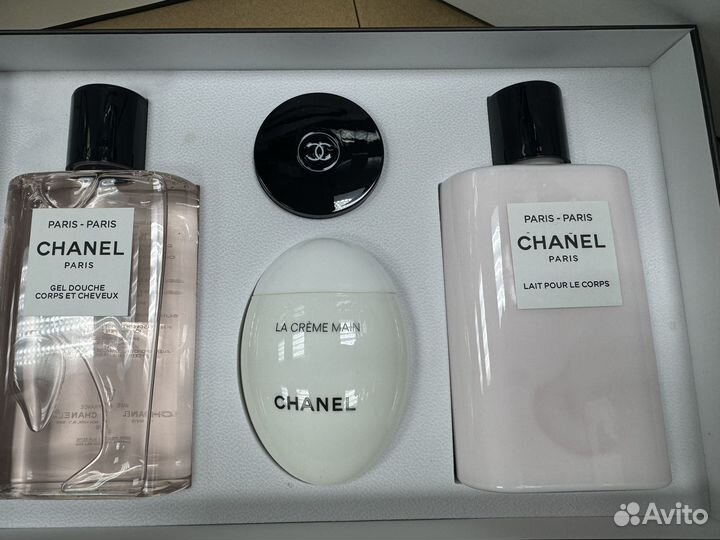 Подарочный Набор chanel уход за телом 4 в 1