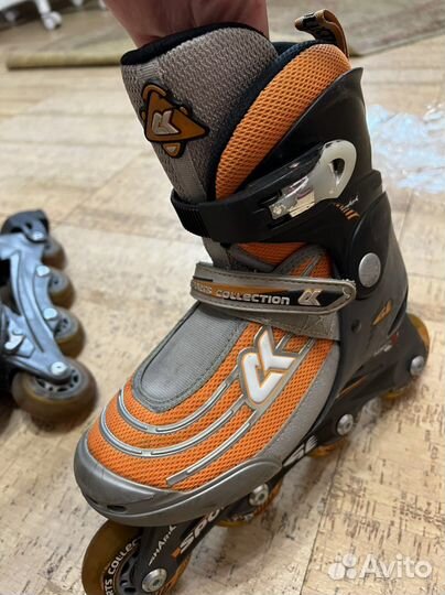 Коньки роликовые детские