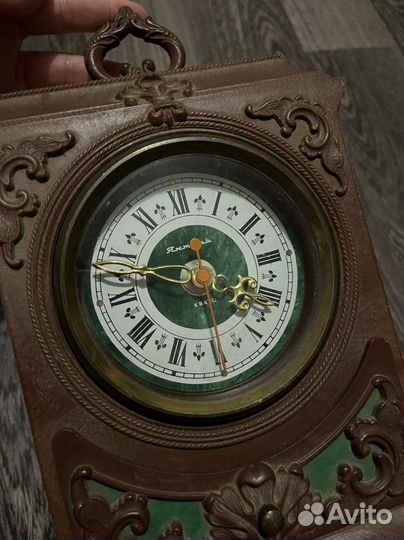 Настольные часы Янтарь СССР