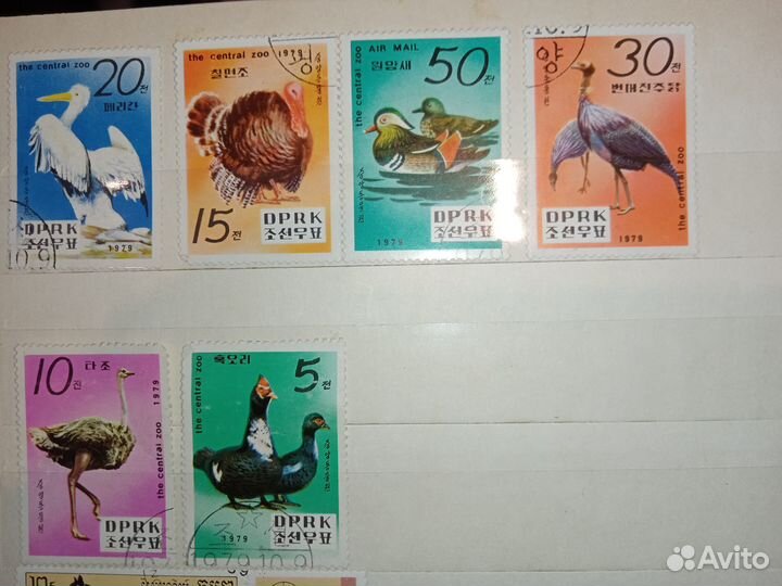 Почтовые марки dprk (кндр)