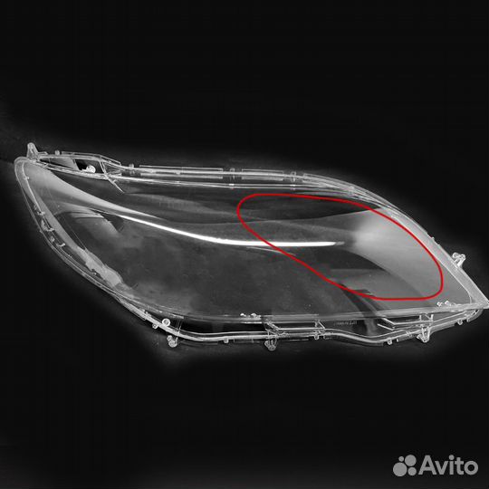 Уцененное стекло для фары Toyota Sienna (XL30) (20