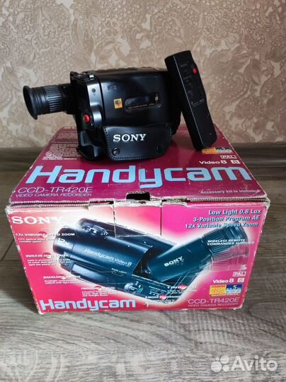 Видеокамера sony handycam CCD-TR420E