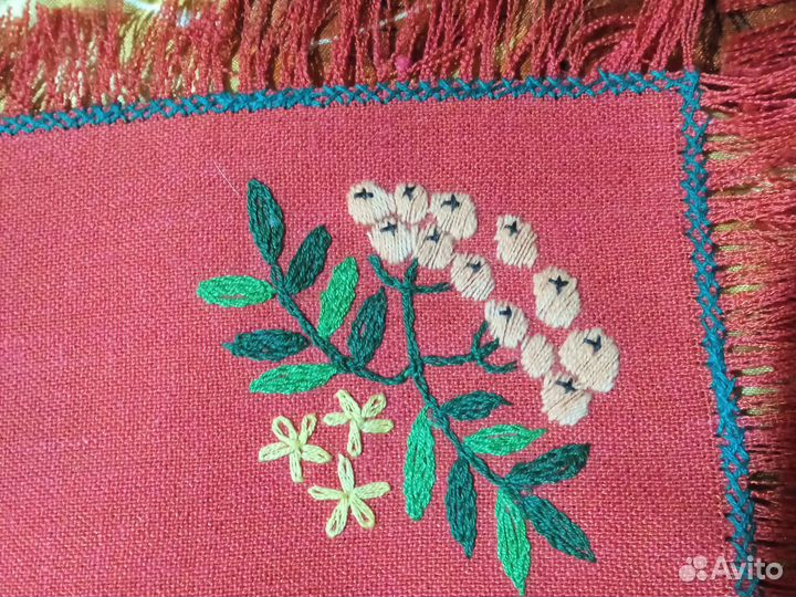 Красивые вышивки СССР платки