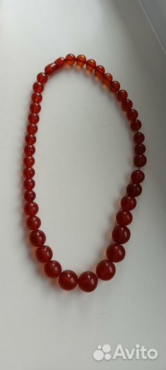 Бусы из янтаря СССР