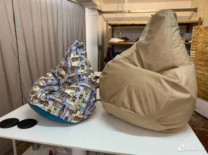 Наполнитель и Чехлы для Пуфика