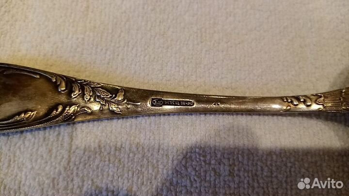 Ложки столовые мельхиор (зиш мнц 15-20) 3-шт