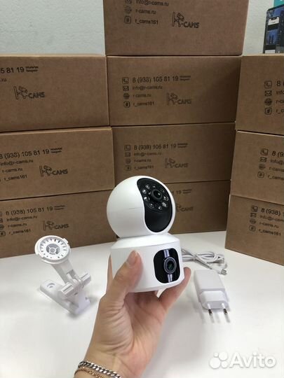 Камера с двумя объективами R-cams-ip3ptz-wifi-dual