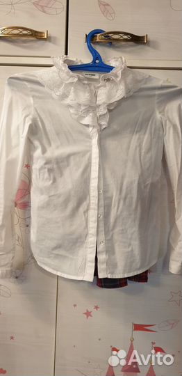 Рубашка школьная