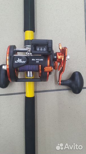Спининг для тролинга shimano beast master 240-100