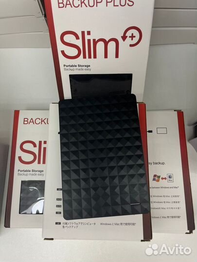 Внешний жесткий диск Slim Plus 500Gb USB 3.0