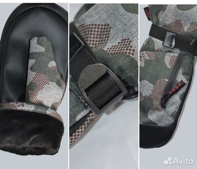 Перчатки рукавицы зимние