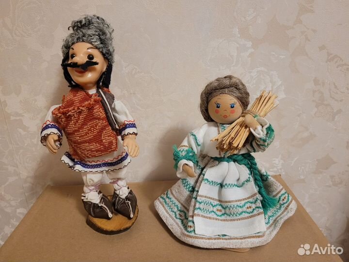 Народные куклы пара