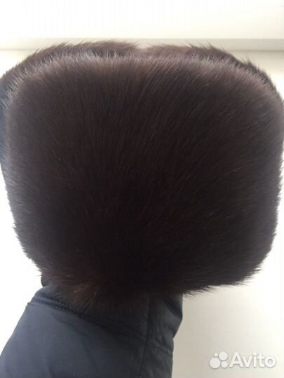 Норковая шапка Мужская новая