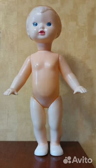 Редкая кукла СССР (Витя ) 54 см с хохолком