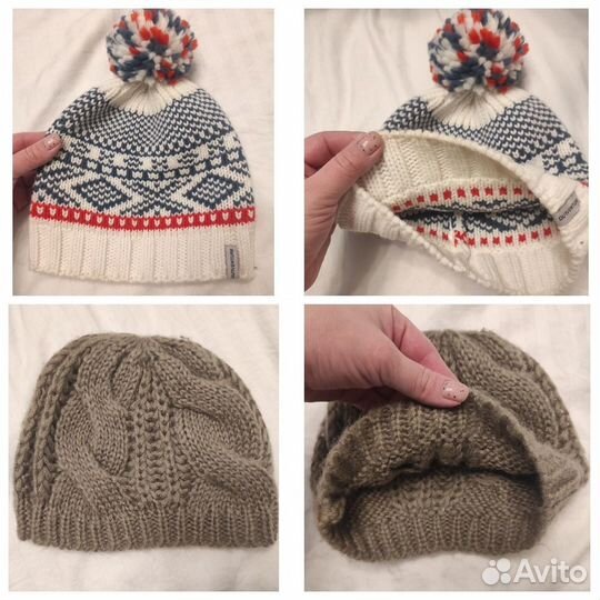 Шапки женские (осень, зима, со снудом)