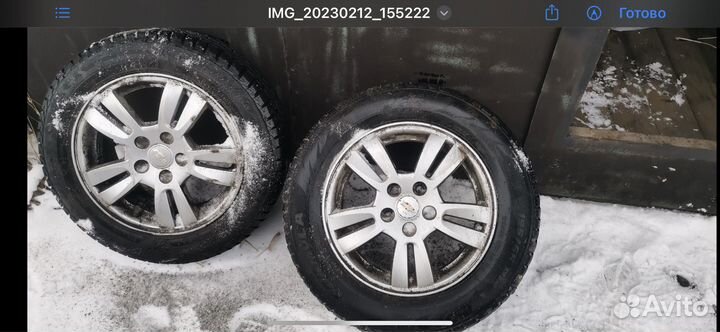 Диски chevrolet 5/105 r15