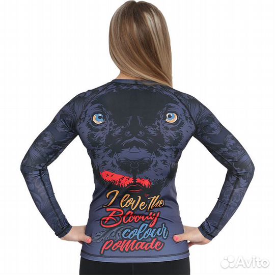 Рашгард женский Aim Brutal Black Tail (S)