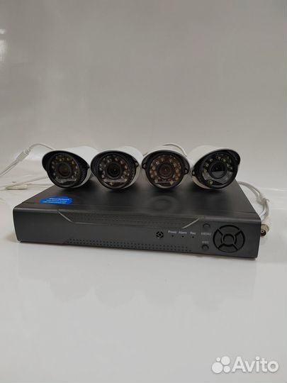 Видеонаблюдение 4 кам., веб камера, camera