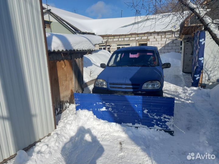 Отвал для снега на ниву