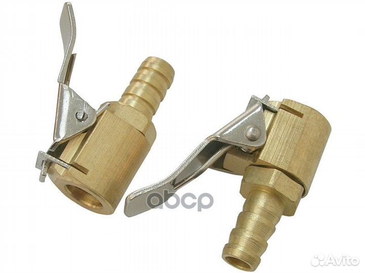 Наконечник подкачки 6мм открытый (бронза)