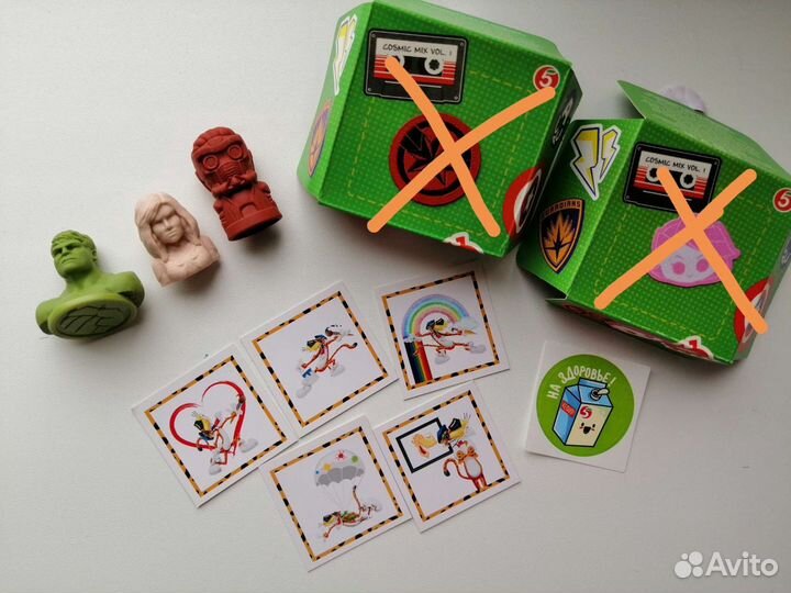 Скрепыши, приколыши, наклейки, тату, коллекции