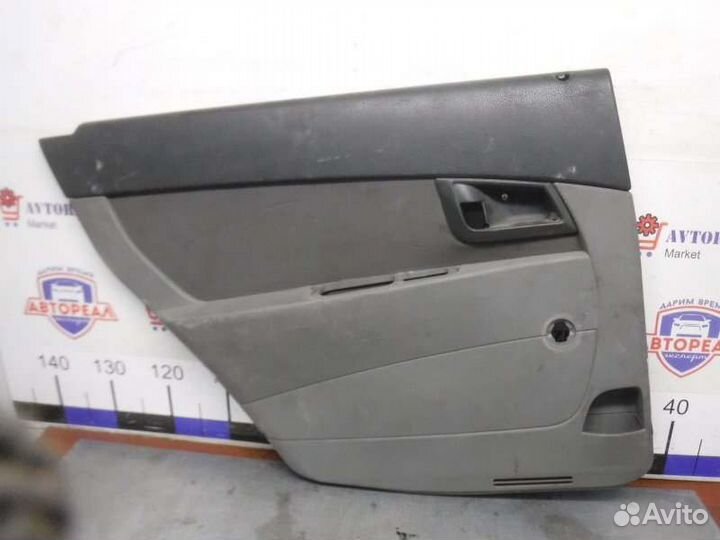 Обшивка двери задняя левая Лада Приора 21126 2011