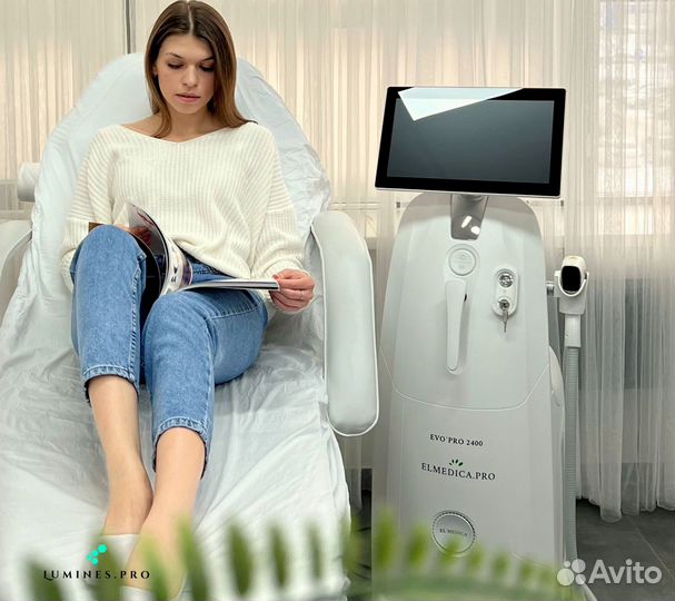 Аппарат для эпиляции Lumines Эво Про 2400 Вт