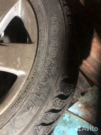 Продам колеса в сборе Nissan r16 на зимке