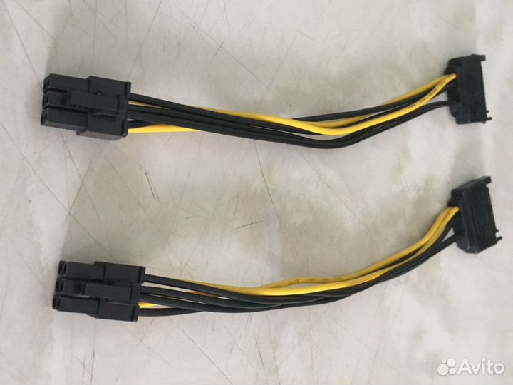 Переходник для видеокарты 6 pin