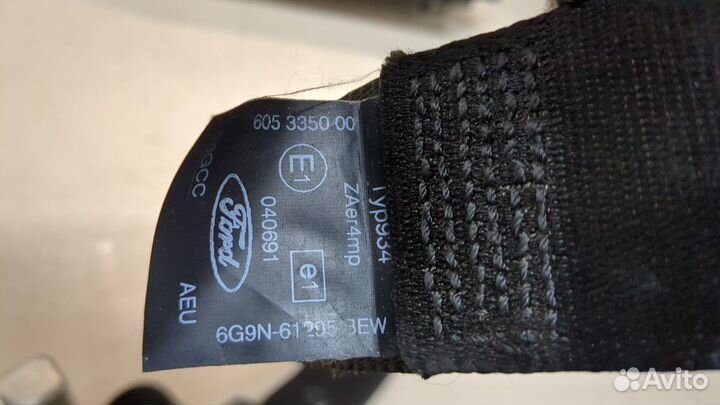 Ремень безопасности Volkswagen Passat 7 Европа, 2013