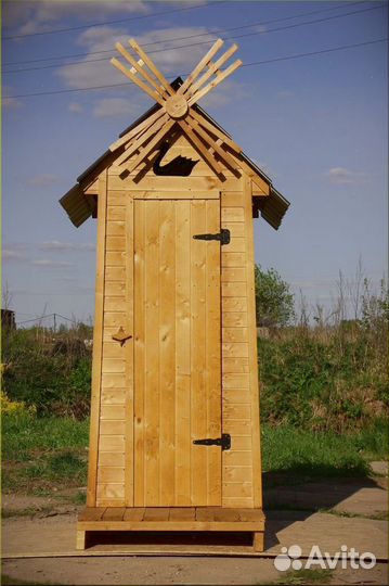 Уличный туалет с установкой Ь989