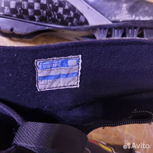 Ботинки лыжные саломон с лаб