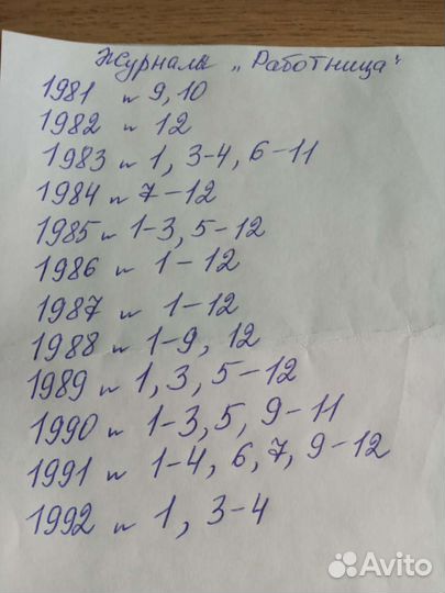 Журнал Здоровье Работница